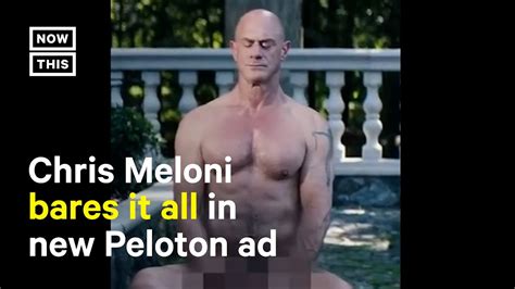 naked chris|Chris Meloni Appears Nude in New Peloton AD